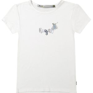 Rumbl Royal - T-shirt - Wit - Maat 140/146