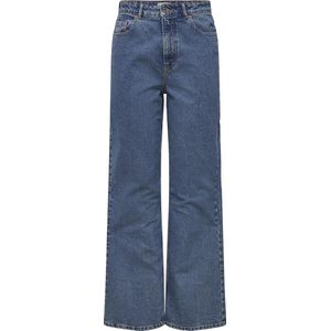 ONLY Damesjeans met wijde snit, ONLCAMILLE hoge taille, wijde pijpen, jeans, blauw (medium blue denim), 29W / 32L