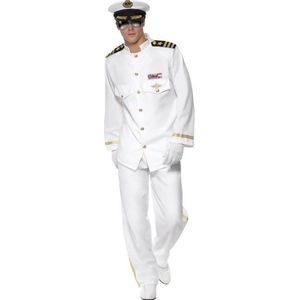 Luxe kapitein kostuum voor heren - maritiem verkleedpak  52/54
