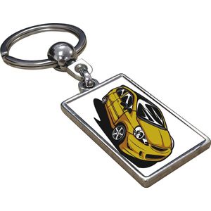 Hatchback - Auto Sleutelhanger - Cadeau - Kado - Geschenk - Gift - Verjaardag - Feestdag – Verassing - Kerst - Nieuwjaar - 2021 - Happy New Year  - Kado - Geschenk - Kerst kado