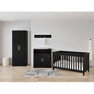 Cabino - Tucson - Meegroei Babykamer - Zwart - 3 Delig