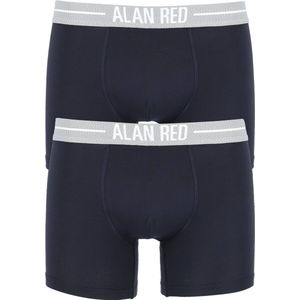 Alan Red - Boxershorts Navy 2Pack - Heren - Maat XL - Body-fit