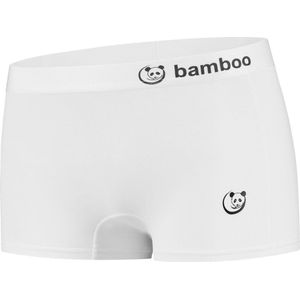 B.Bocelli - Bamboe Boxershort - Dames - Wit - Maat S