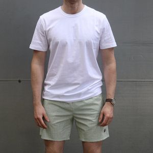 Colmar Uomo Zwembroek Stripe Hill/Bianco