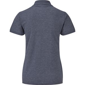 Fruit Of The Loom Vrouwen Dames-Fit 65/35 Poloshirt Korte Mouwen (Heather Marine)