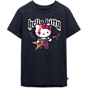 Hello Kitty In Een Rockoutfit Speelt E-gitaar Premium T-Shirt Tiener