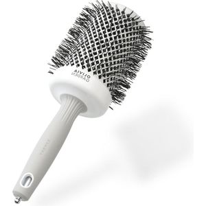 Blowout Shine Haarborstel - Wit en Grijs - Professionele Styling Tools - 65 mm