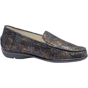 Waldläufer Harriet - dames moccasin - zwart - maat 42.5 (EU) 8.5 (UK)