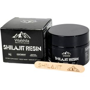 Vitalshila - Shilajit Resin - 50 gram - 100% Natuurlijk uit Himalaya