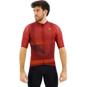 ALE - Pragma Connect - Korte Mouw Wielertrui - Bordeaux