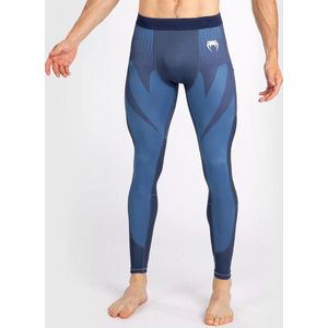 Venum - COMPRESSIEBROEK SPATS - ATTACK - NAVY BLUE - MAAT M
