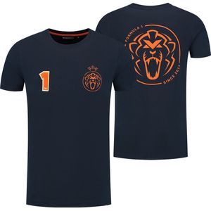 Orange Lion T-shirt - Navy S - Max Verstappen