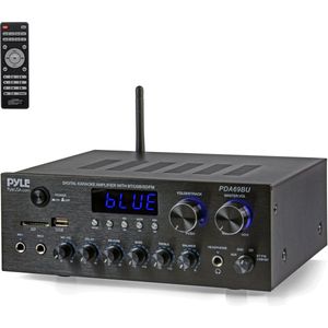 Pyle - Bluetooth-versterker - 300 W - Stereo-ontvanger - Voor Thuisbioscoop