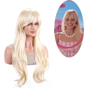 Blonde Pruik- Barbie- Carnaval- Cosplay