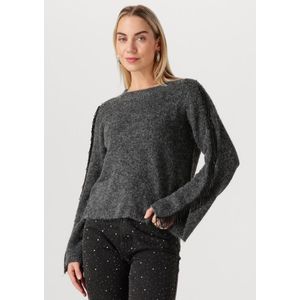 Moves Malou Jumper 4365 Truien & vesten Dames - Sweater - Hoodie - Vest- Donkergrijs - Maat XS