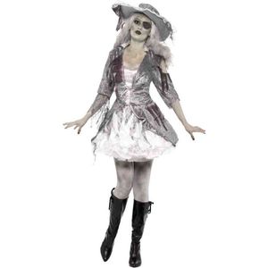 SMIFFY'S - Spookpiraat kostuum voor vrouwen - XS