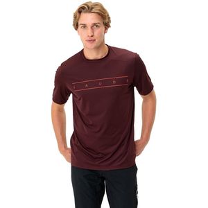 Vaude Bike Qimsa Logo T-shirt Met Korte Mouwen Rood 2XL Man