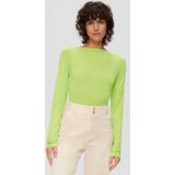 Shirt - Effen - Jersey - Lange Mouw - Slanke Pasvorm