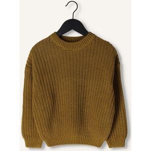 Your Wishes Knit Nevada Truien & Vesten Unisex - Sweater - Hoodie - Vest- Groen - Maat 80