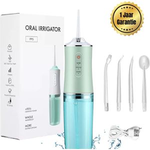 Pleasysmile Waterflosser - Water flosser - Monddouche - Flosapparaat - Draadloos - Elektrische - oral irrigator