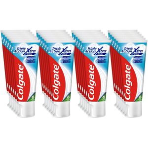 Colgate Tandpasta Triple Action Whitening - 24 x 75 ml