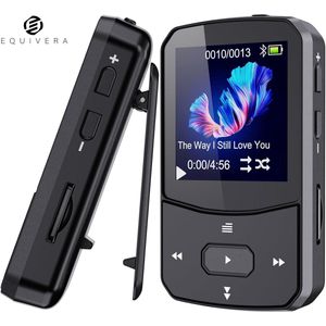 Equivera MP3 Speler Bluetooth - MP3 Speler - MP3 Speler met Bluetooth - MP3 Speler Bluetooth met FM Radio