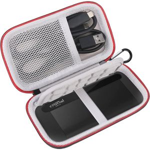 Beschermhoes voor Harde Schijven - EVA Schokbestendige Oplossing voor Externe SSD's 1TB-4TB