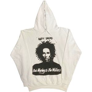 Bob Marley - Natty Dread Hoodie/trui - M - Wit