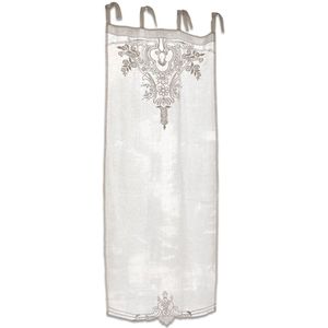 Vitrages - Decoratieve Raamdecoratie - Transparant - Polyester