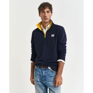 Gant - 2067021 - Sweatshirt - Met Halve Rits