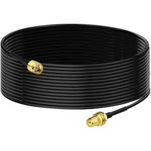 Verlengkabel RP-SMA 5 m voor Wifi en Netwerkapparatuur