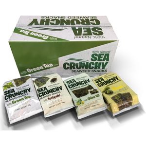 Sea Crunchy nori zeewier snacks mix doos 12 x 10 g
