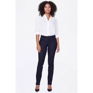 Marilyn Straight Jeans Donkerblauw Premium Denim (Tall)
