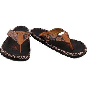 GOBY Halloween Time Slipper – Handgemaakt – Premium Kwaliteit – Maat 40