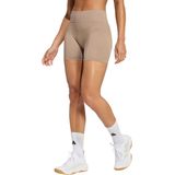 adidas Mujer Workout Essentials Knit 4Inch Leggings, chalky brown, L