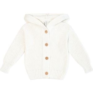 Moodstreet Petit Benji X Michelle Bollen Truien & Vesten Unisex - Sweater - Hoodie - Vest- Wit - Maat 50/56