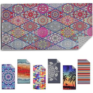 Goodivery ® Strandhanddoek, microvezelhanddoeken, zandvrij, sneldrogend, lichtgewicht, XXL 160 x 80 cm