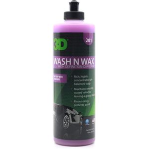 3D PRODUCTS - Wash N Wax - 16 oz / 473 ml Flacon