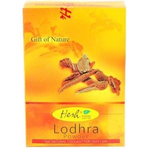 Gezichtsmasker van Lodhrapoeder, 100% natuurlijk, Hesh, 50 gram