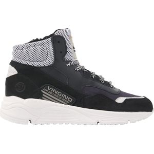 Vingino Celso mid Sneaker - Jongens - Black - Maat 32