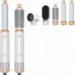 MKSS® Roterende Fohnborstel - Krultang 5 in 1 - Stijltang
