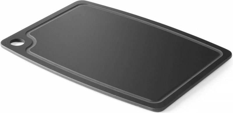 HENDI - Snijplank - Zwart - Houtvezelcomposiet - Antislip - Vaatwasmachinebestendig - 370x275x6 mm