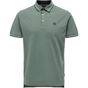 ONLY & SONS ONSFLETCHER LIFE SLIM SS POLO NOOS Heren Poloshirt - Maat M
