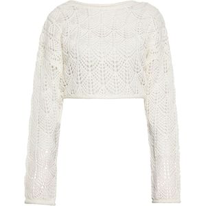 Mymo - Jumper - Wit - Gebreide Trui