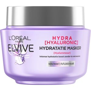 3x L'Oréal Elvive Hydra Hyaluronic Haarmasker 300 ml