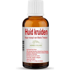 Herbes D'elixir - Huidkruiden Tinctuur - 100 ml - Natuurlijke Ingrediënten