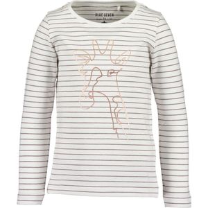 Blue Seven-Kids girls knitted T-shirt-Nougart Y/D orig-White