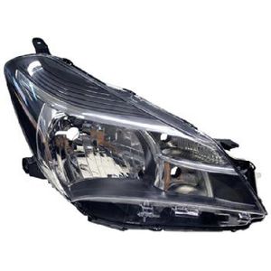 Toyota Yaris, 2014 - 2020, P130 - koplamp, H4, elektr verstelb, rechts, - 2017