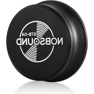 Draaitafel Stabilizer Aluminium LP Vinyl Platgewicht Record Klem Zwart - Vibration Reducer