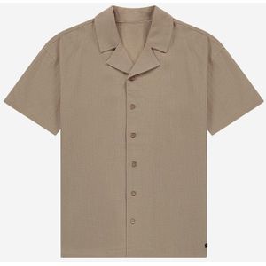 Nik&Nik zomer shirt jongens - taupe - Luis